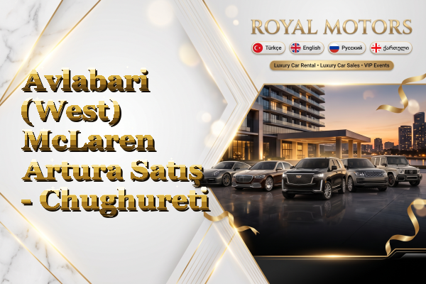 Avlabari (West) McLaren Artura Satış - Chughureti