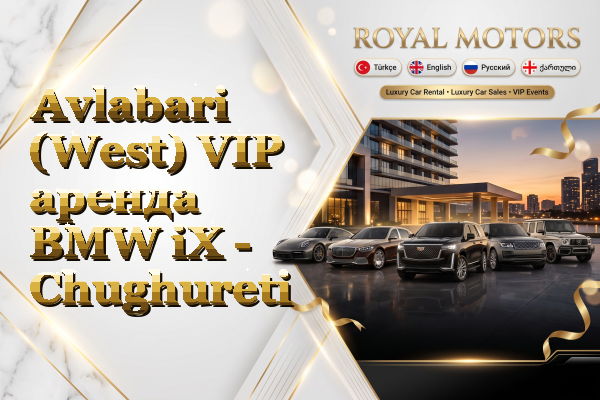 Avlabari (West) VIP аренда BMW iX - Chughureti