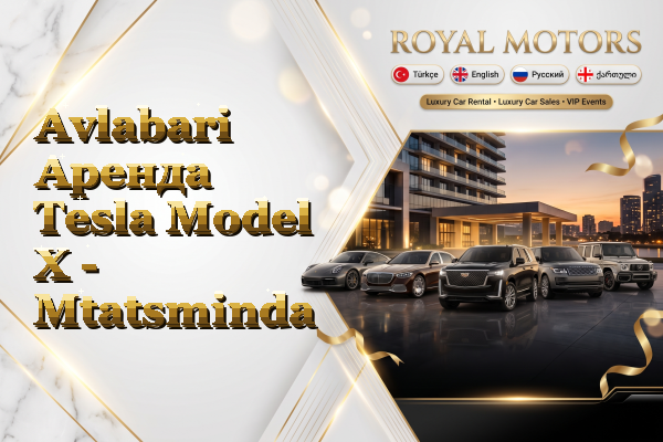 Avlabari Аренда Tesla Model X - Mtatsminda
