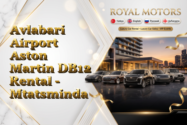 Avlabari Airport Aston Martin DB12 Rental - Mtatsminda