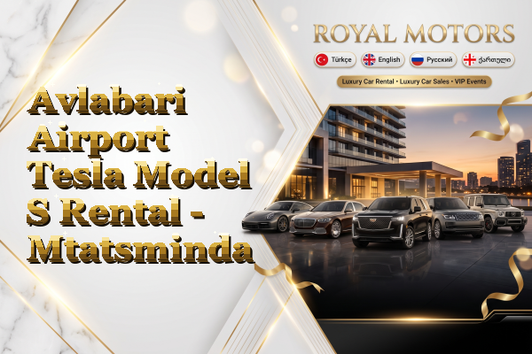 Avlabari Airport Tesla Model S Rental - Mtatsminda