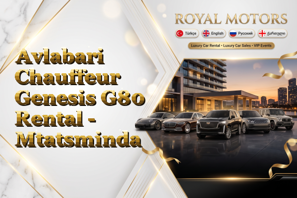 Avlabari Chauffeur Genesis G80 Rental - Mtatsminda