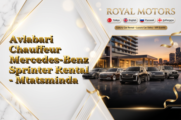 Avlabari Chauffeur Mercedes-Benz Sprinter Rental - Mtatsminda
