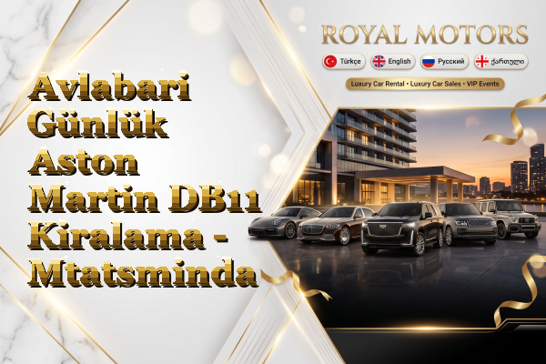Avlabari Günlük Aston Martin DB11 Kiralama - Mtatsminda