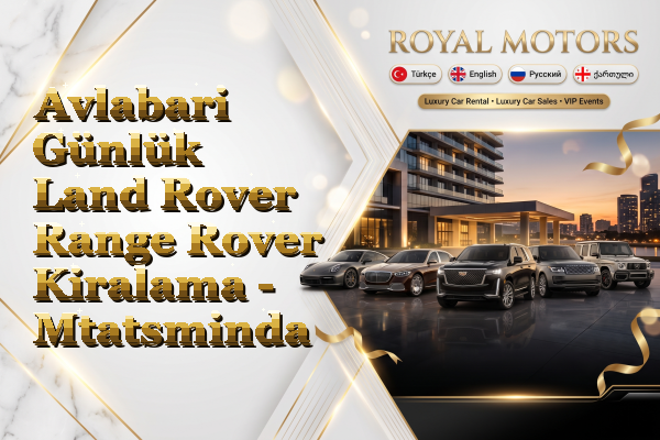 Avlabari Günlük Land Rover Range Rover Kiralama - Mtatsminda