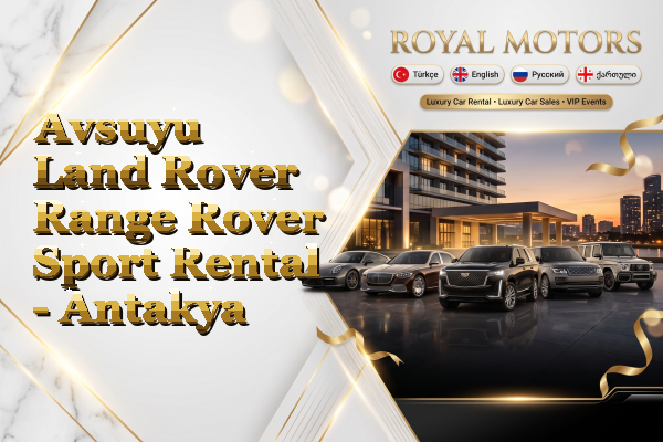 Avsuyu Land Rover Range Rover Sport Rental - Antakya