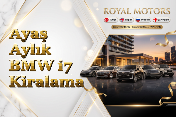 Ayaş Aylık BMW i7 Kiralama