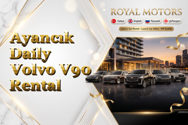 Ayancık Daily Volvo V90 Rental