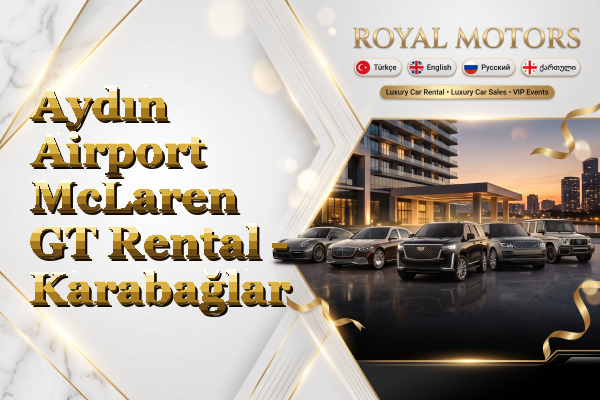 Aydın Airport McLaren GT Rental - Karabağlar