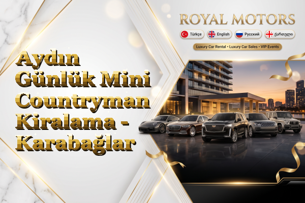 Aydın Günlük Mini Countryman Kiralama - Karabağlar
