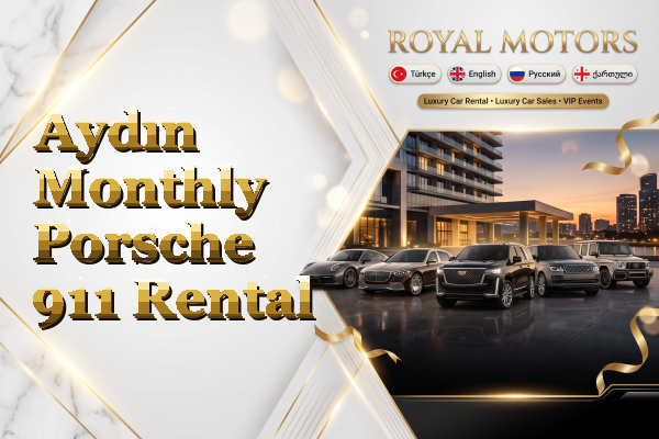 Aydın Monthly Porsche 911 Rental