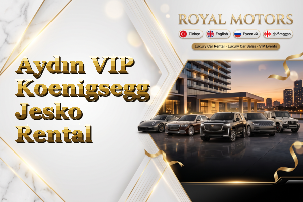 Aydın VIP Koenigsegg Jesko Rental
