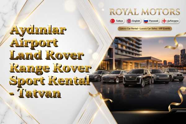Aydınlar Airport Land Rover Range Rover Sport Rental - Tatvan