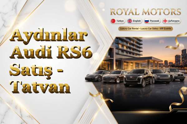 Aydınlar Audi RS6 Satış - Tatvan