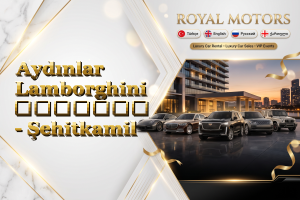 Aydınlar Lamborghini გაყიდვა - Şehitkamil