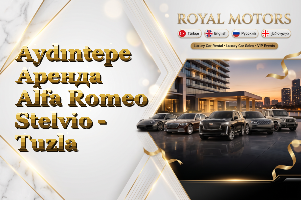 Aydıntepe Аренда Alfa Romeo Stelvio - Tuzla
