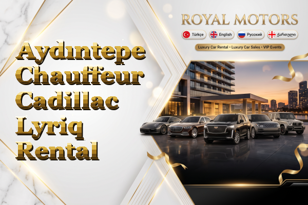 Aydıntepe Chauffeur Cadillac Lyriq Rental