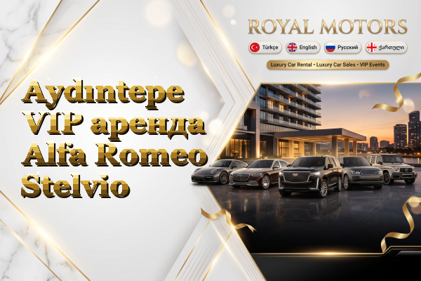 Aydıntepe VIP аренда Alfa Romeo Stelvio