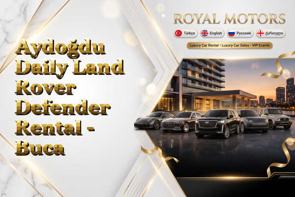 Aydoğdu Daily Land Rover Defender Rental - Buca