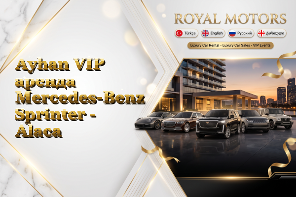 Ayhan VIP аренда Mercedes-Benz Sprinter - Alaca