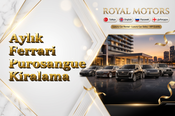 Aylık Ferrari Purosangue Kiralama