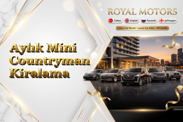 Aylık Mini Countryman Kiralama
