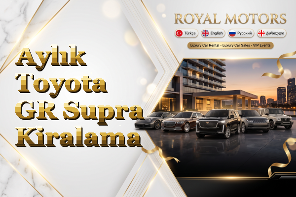 Aylık Toyota GR Supra Kiralama