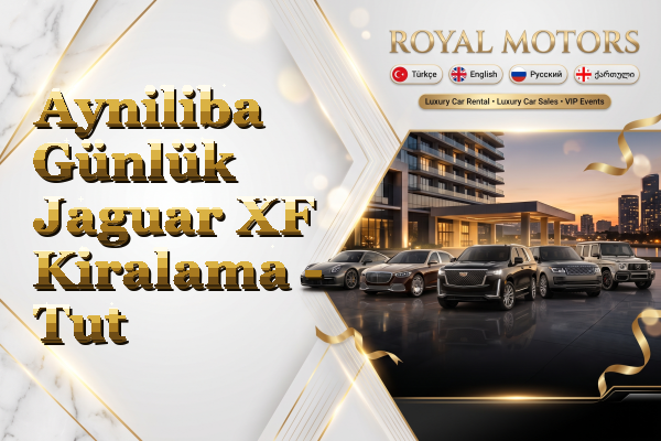 Ayniliba Günlük Jaguar XF Kiralama - Tut