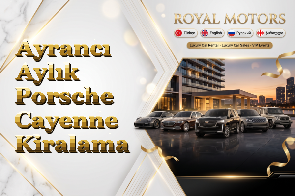 Ayrancı Aylık Porsche Cayenne Kiralama
