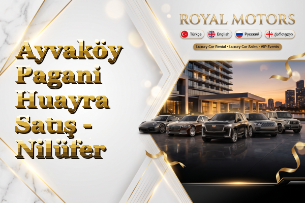 Ayvaköy Pagani Huayra Satış - Nilüfer