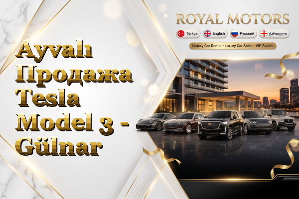 Ayvalı Продажа Tesla Model 3 - Gülnar