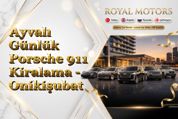 Ayvalı Günlük Porsche 911 Kiralama - Onikişubat