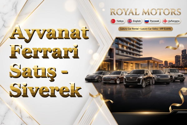 Ayvanat Ferrari Satış - Siverek
