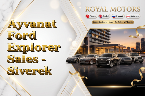Ayvanat Ford Explorer Sales - Siverek