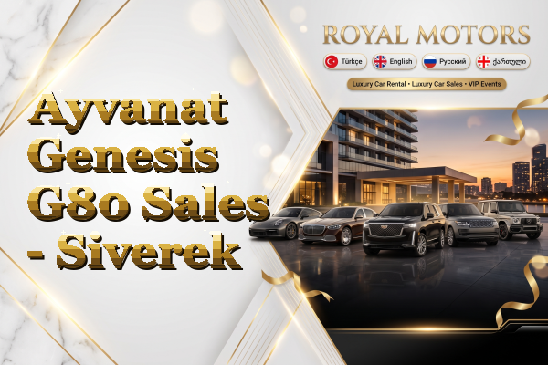 Ayvanat Genesis G80 Sales - Siverek