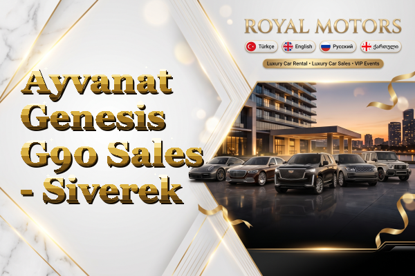 Ayvanat Genesis G90 Sales - Siverek