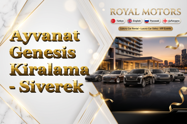 Ayvanat Genesis Kiralama - Siverek