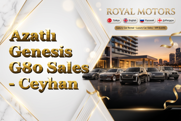 Azatlı Genesis G80 Sales - Ceyhan