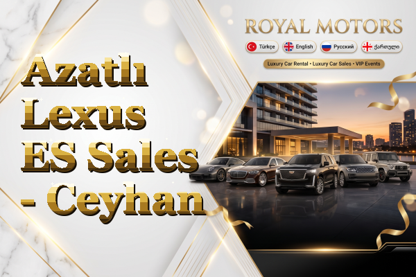 Azatlı Lexus ES Sales - Ceyhan