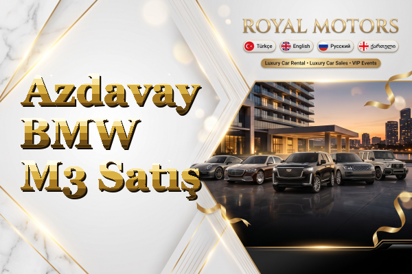 Azdavay BMW M3 Satış
