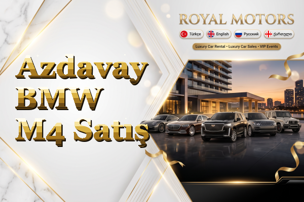 Azdavay BMW M4 Satış