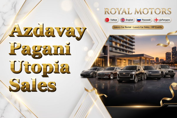 Azdavay Pagani Utopia Sales