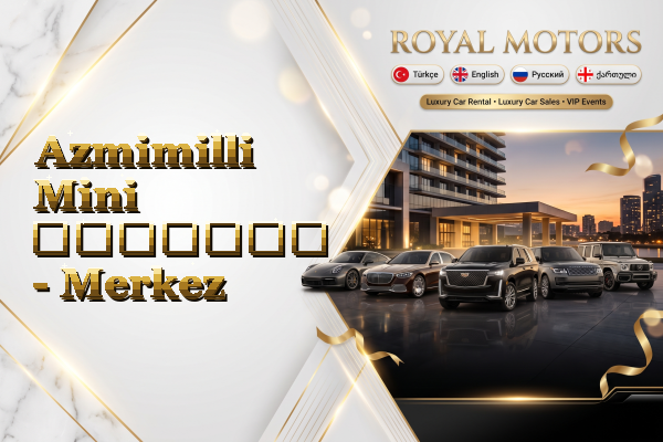 Azmimilli Mini გაყიდვა - Merkez