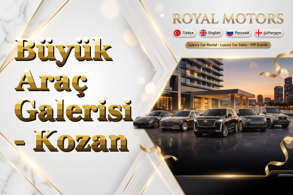 Büyük Araç Galerisi - Kozan