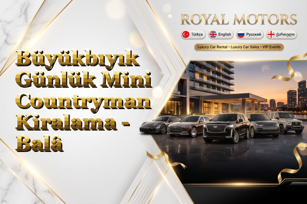 Büyükbıyık Günlük Mini Countryman Kiralama - Balâ