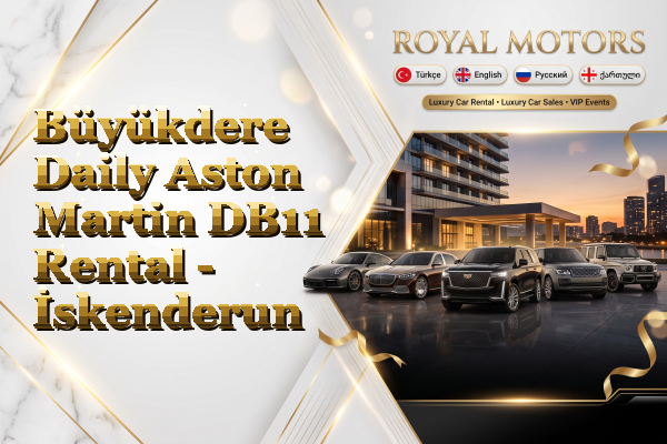 Büyükdere Daily Aston Martin DB11 Rental - İskenderun