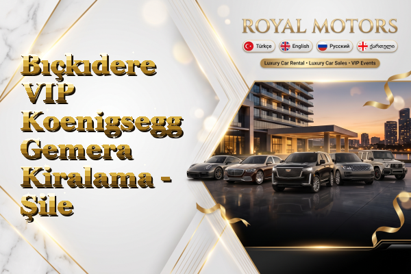 Bıçkıdere VIP Koenigsegg Gemera Kiralama - Şile