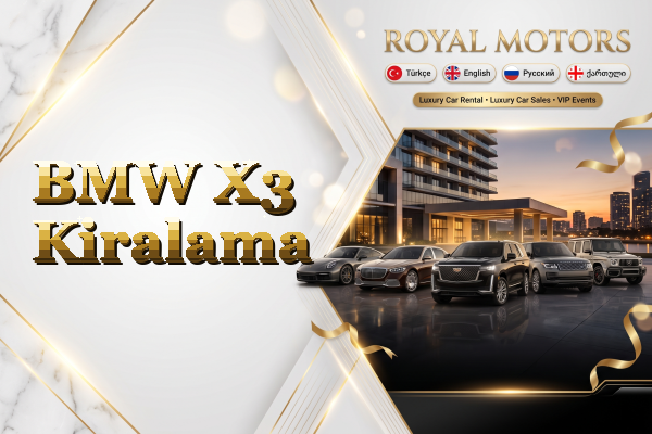 BMW X3 Kiralama