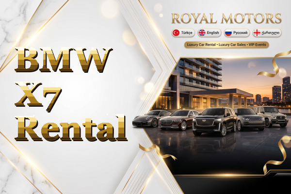 BMW X7 Rental