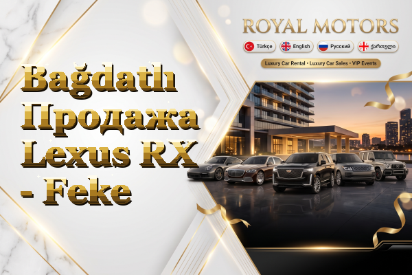 Bağdatlı Продажа Lexus RX - Feke